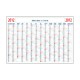 Planner perete 14 luni CB PL 9968-14.1
